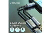 وصلة صوت VegGieg تايب سي الى AUX