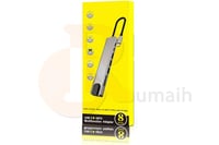 محول موزع 8 في 1 تايب سي USB-C TO HDMI LAN USB