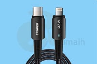 كيبل ايفون Essager USB-C TO Lighting 2M