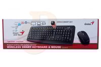 كيبورد و ماوس لاسلكي - Genius Wireless Keyboard KM...