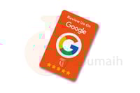 بطاقة تقييم قوقل ماب NFC Card for Google Review