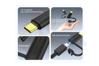 وصلة تحويل من ايفون الى تايب سي Lightning to USB-C