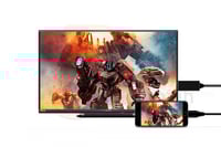 وصلة لتشغيل الايفون على التلفزيون