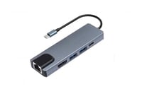 موزع USB-C TYPE-C DOCK الى 5 مخارج