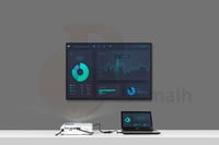 يوجرين وصلة تحويل من HDMI الى VGA بروجكتر