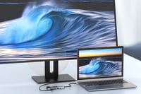 موزع USB-C TYPE-C DOCK الى 5 مخارج