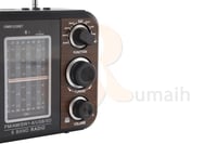 راديو متنقل قابل لشحن يدعم البلوتوث OMR1239BT