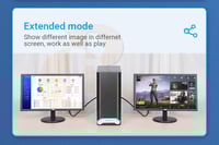 وصلة تحويل FHD من ديسبلاي بورت DP الى HDMI