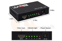 موزع سبليتر HDMI Splitter لتشغيل 4 شاشات