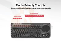 بروميت كيبورد وماوس تاتش لاسلكي - KeyPad-1