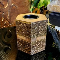 مبخر خشب مع نحاس صناعة هندي