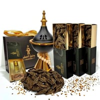 عرض عود تايقر 3 وقيات مع مبخر فاخر والمسك