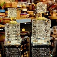 علب كريستال فخمة للمناسبات ذهبي