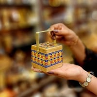 مبخرة شعر خشبي ملون