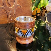 مبخر خشب مع فصوص