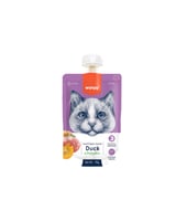 وانبي كريمة للقطط بالبط واليقطين 90 غ