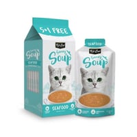 كت كات اﻇﺮف ﺣﺴﺎء ﺑﺎﻟﻤﺎﻛﻮﻻت اﻟﺒﺤﺮﻳﺔ طعام رطب للقطط