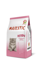 ماجستيك طعام جاف للقطط الصغيرة (كيتن)