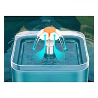 نافورة مياه للزينة و لشرب الحيوانات الاليفة للون ر...