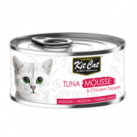 كت كات مهروس التونا مع الدجاج 80غ