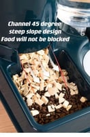 صحن أكل 1لتر مع مشربية 1.5لتر للقطط