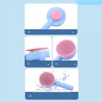 مشط للقطط و ازالة الشعر الميت