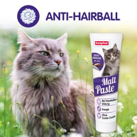 بيفار معجون الشعير مضاد لكرات الشعر للقطط 100 غ