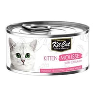 كت كات مهروس للقطط الصغيرة مع الدجاج 80غ