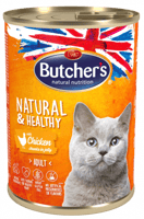 بوتشرز كلاسيك معلبات الدجاج في الجيلي 400غ