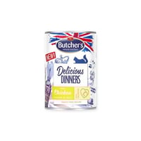 بوتشرز العشاء اللذيذ قطع الدجاج في جيلي طعام رطب ل...