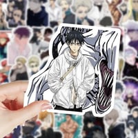 50Pcs Jujutsu Kaisen Stickers | 50 ملصق جوجوتسو كا...