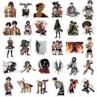 ملصقات هجوم العمالقة Attack on titan I