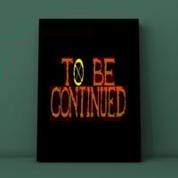 لوحة To be Continued | براند كارتون