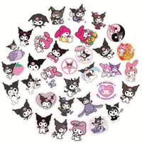 50Pcs Melody and kuromi Stickers | 50 ملصق ميلودي...