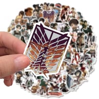 ملصقات هجوم العمالقة Attack on titan I