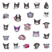 50Pcs kuromi Stickers | 50 ملصق كورومي