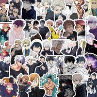 50Pcs Jujutsu Kaisen Stickers | 50 ملصق جوجوتسو كا...