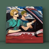 لوحة زورو وسانجي | براند كارتون