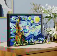 ليقو لوحة ليلة النجوم | Van Gogh