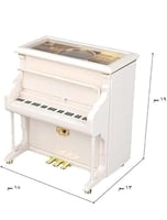 صندوق موسيقى ، تحفه مكتبية جميلة .