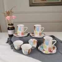 طقم أنيق من 12 قطعة بألوان جميلة