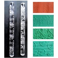 مرقاق صغير لعجينة السكر والحلويات ، بأشكال متنوعه...