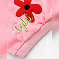 طقم جميل للأطفال من الفرو الناعم الدافىء ،