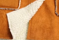 جاكيت شتوي جميل مبطن بالفرو ،