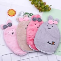 كمادة صغيرة بألوان جميلة بكيس قماشي بشكل الأرنب