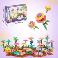 لعبة تركيب حديقة الأزهار