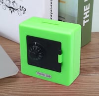 حصالة أطفال للنقود المعدنية ، تفتح برقم سري .