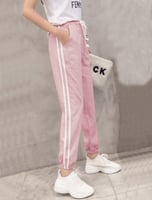 سروال رياضي بخصر مطاطي مريح