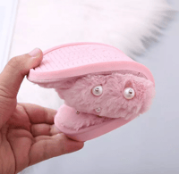 شبشب أنيق مزين باللؤلؤ ،