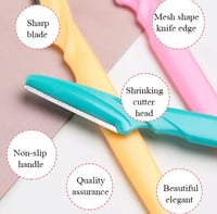 موس حلاقة وجه وحواجب ( 2 قطعه )